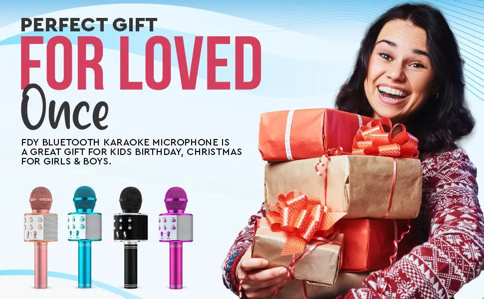 5-in-1 Bluetooth Karaoke Mic