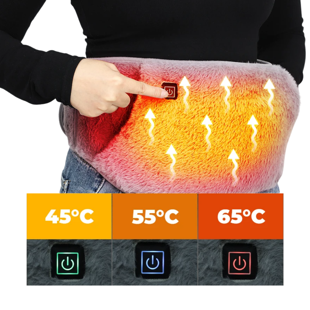 USB Electric Heating Belt for Waist, Abdomen & Lumbar Warmth