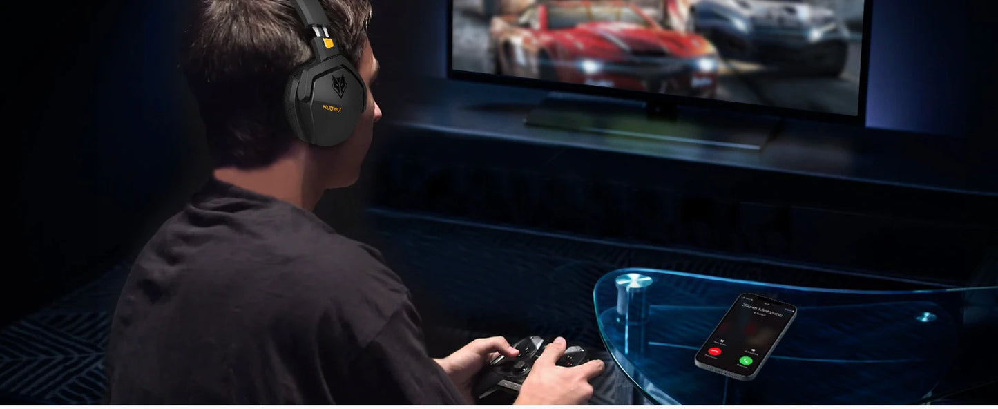 Dual Wireless Bluetooth Gaming Headset for PS5/PC