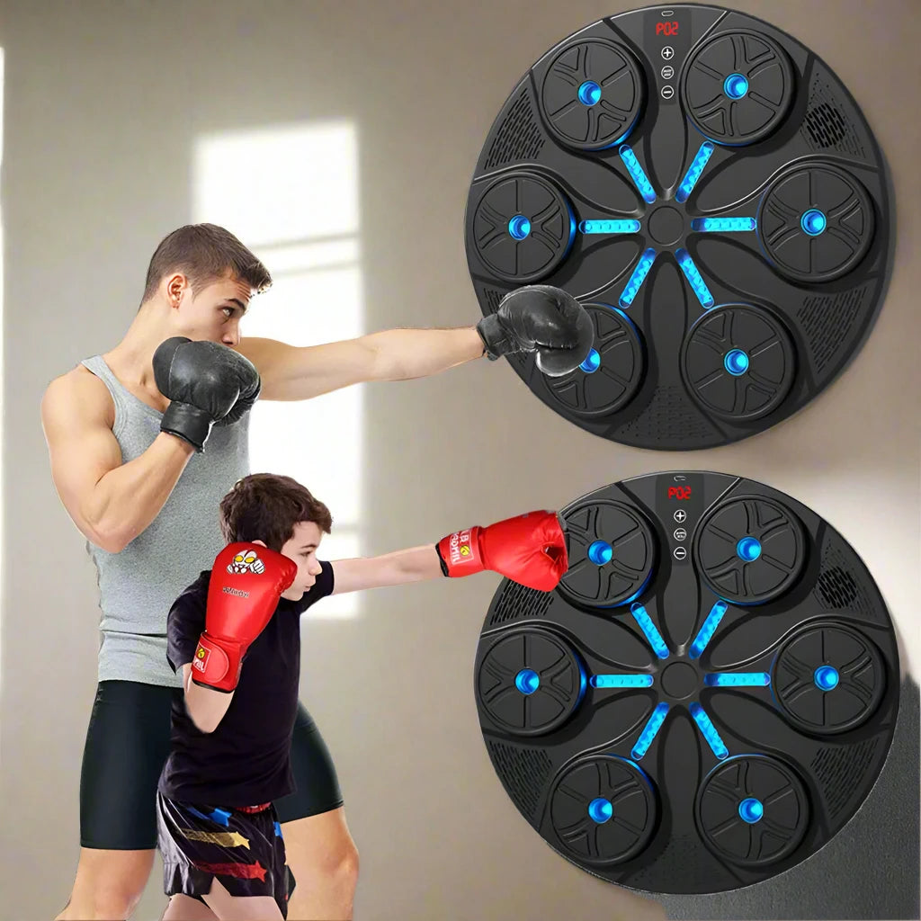 Smart Bluetooth Boxing Trainer with Reaction Target & Type-C Charging