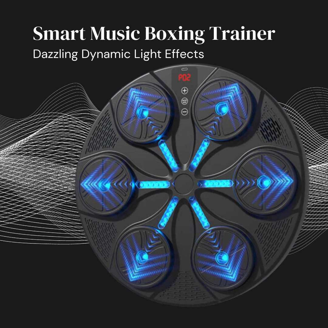 Smart Bluetooth Boxing Trainer with Reaction Target & Type-C Charging