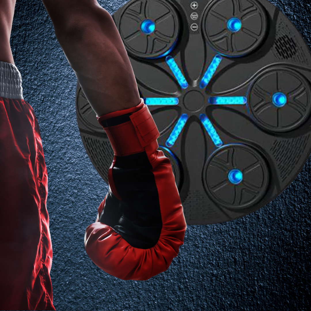 Smart Bluetooth Boxing Trainer with Reaction Target & Type-C Charging