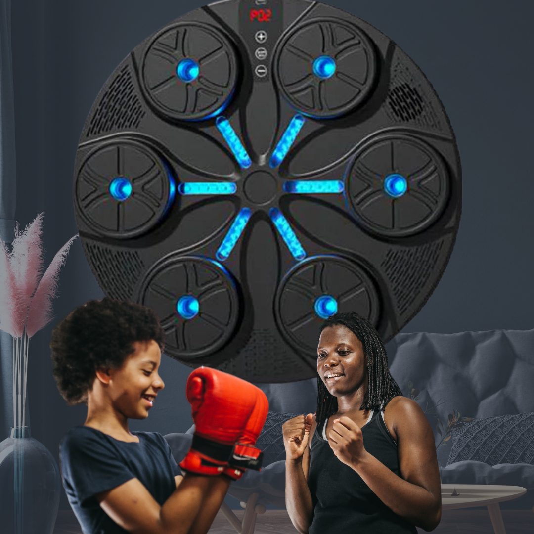 Smart Bluetooth Boxing Trainer with Reaction Target & Type-C Charging