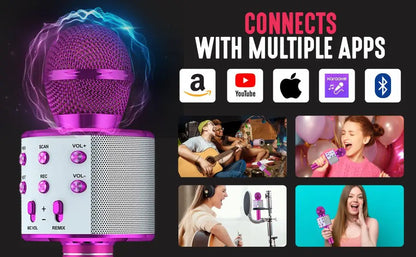 5-in-1 Bluetooth Karaoke Mic