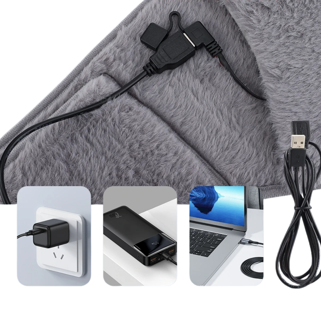 USB Electric Heating Belt for Waist, Abdomen & Lumbar Warmth