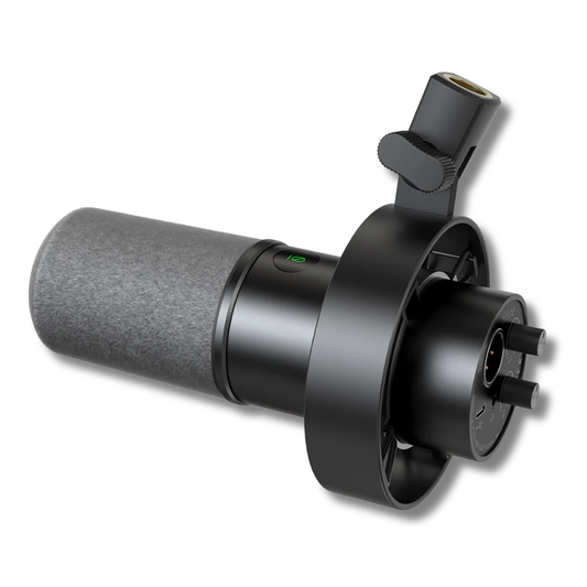 Dynamic USB/XLR Microphone with Touch-Mute & Shock Mount