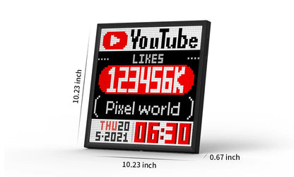 64x64 Pixel Art LED Digital Picture Frame