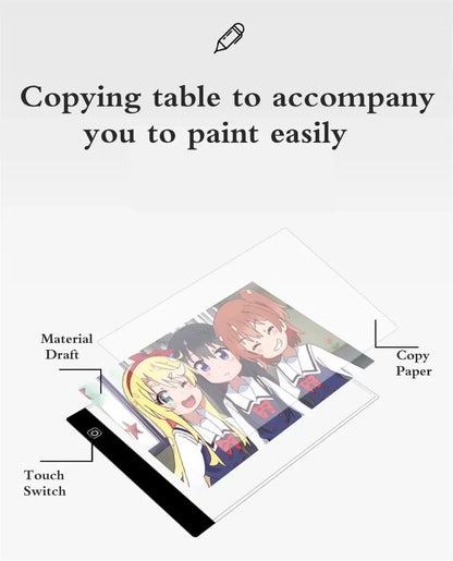 A4 LED Tracing Light Box for Drawing & Art