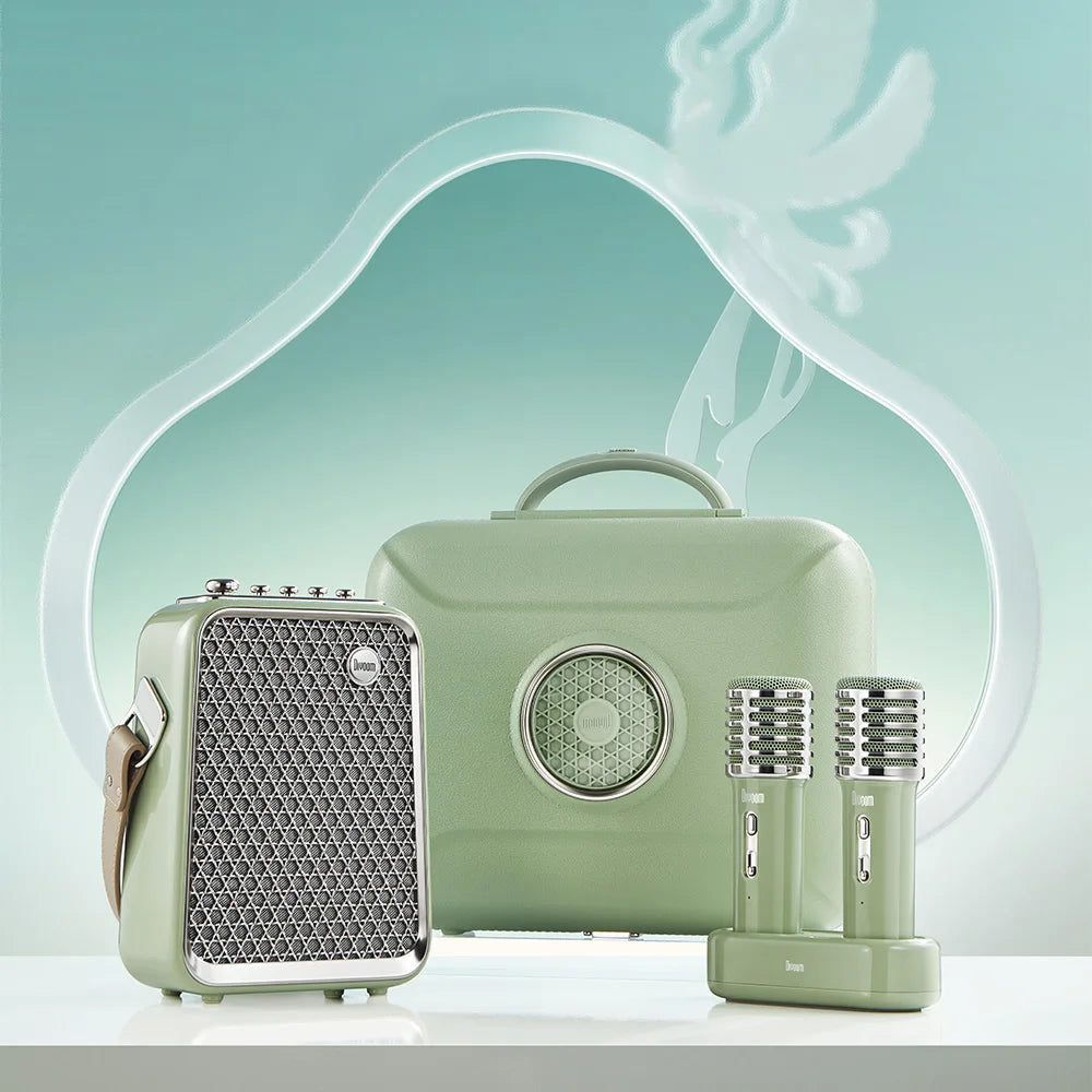 Portable Bluetooth Karaoke Speaker with Microphone