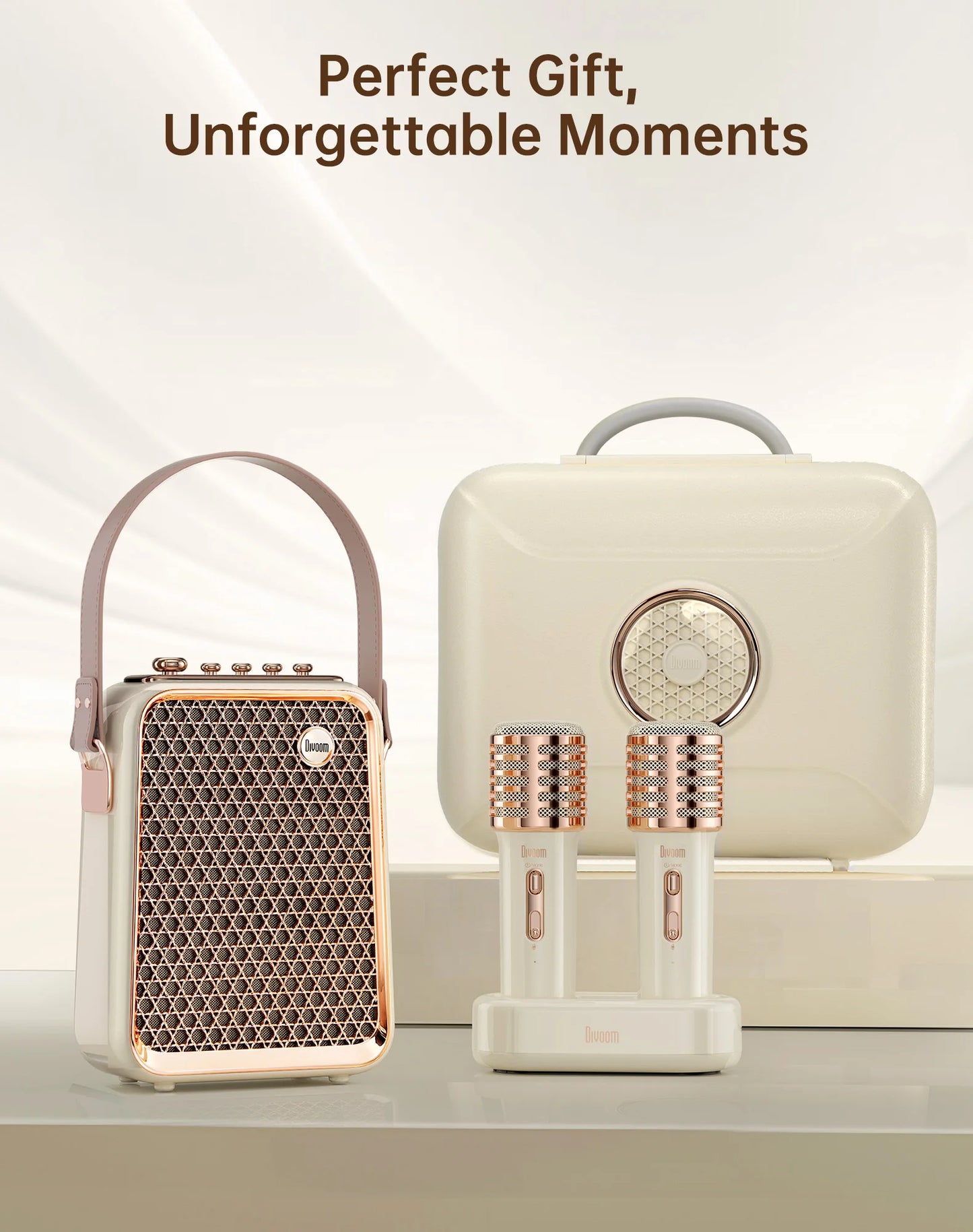Portable Bluetooth Karaoke Speaker with Microphone