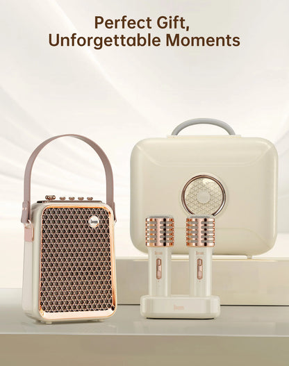 Portable Bluetooth Karaoke Speaker with Microphone