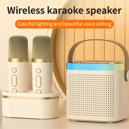 Wireless Karaoke Microphones for Home Singing (Set of 2)