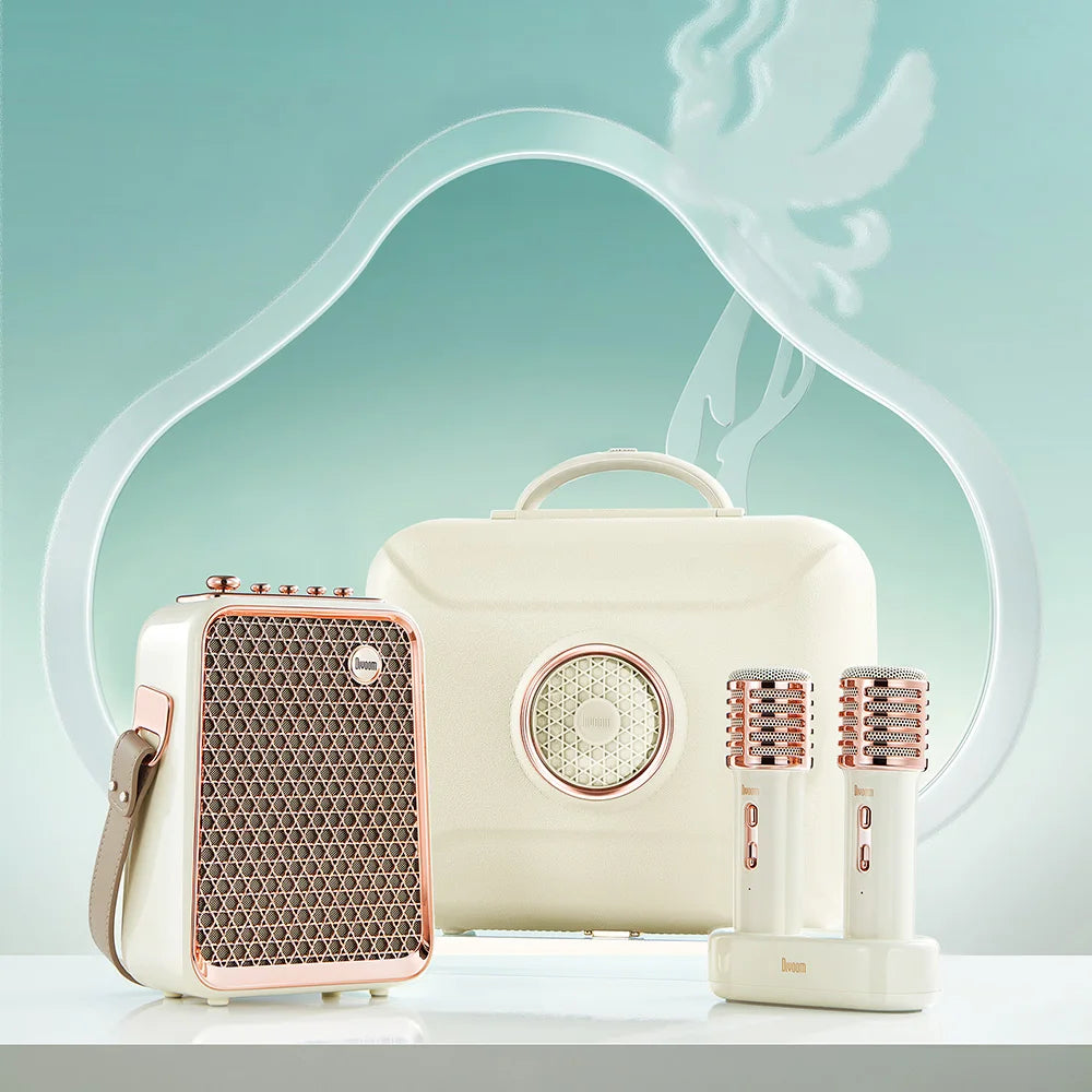 Portable Bluetooth Karaoke Speaker with Microphone