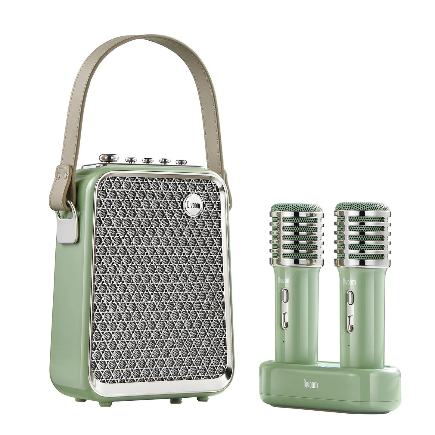Portable Bluetooth Karaoke Speaker with Microphone