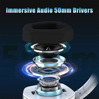 Dual Wireless Bluetooth Gaming Headset for PS5/PC