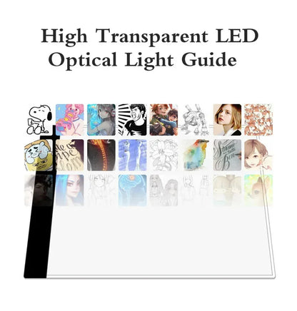 A4 LED Tracing Light Box for Drawing & Art