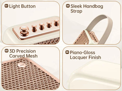 Portable Bluetooth Karaoke Speaker with Microphone