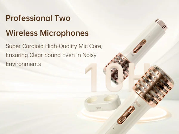 Portable Bluetooth Karaoke Speaker with Microphone
