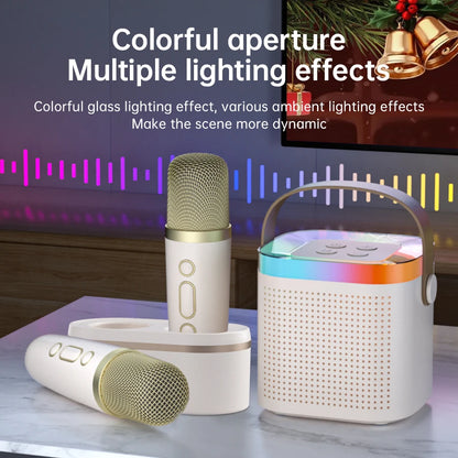Wireless Karaoke Microphones for Home Singing (Set of 2)