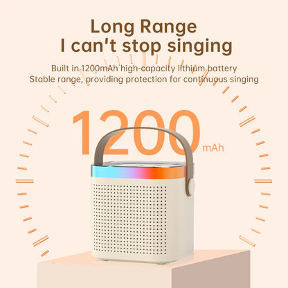 Wireless Karaoke Microphones for Home Singing (Set of 2)