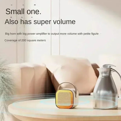 Portable Bluetooth Karaoke Speaker with Wireless Microphones