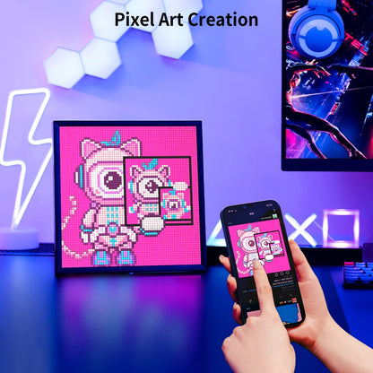 64x64 Pixel Art LED Digital Picture Frame