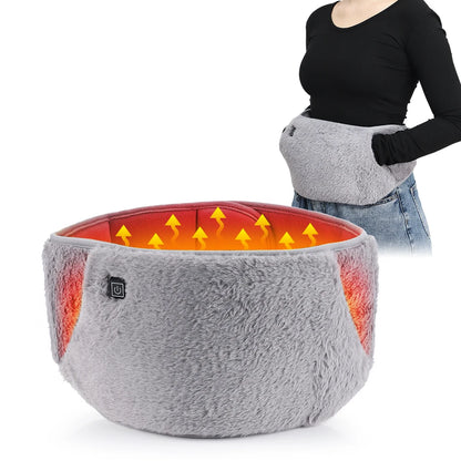 Total Warmth Kit (USB Electric Heating Belt + Foot Warmer Pad)