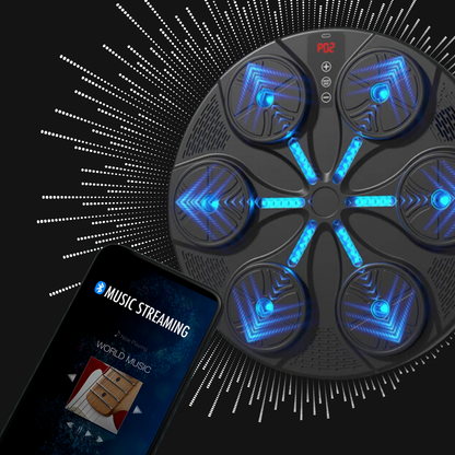 Smart Bluetooth Boxing Trainer with Reaction Target & Type-C Charging