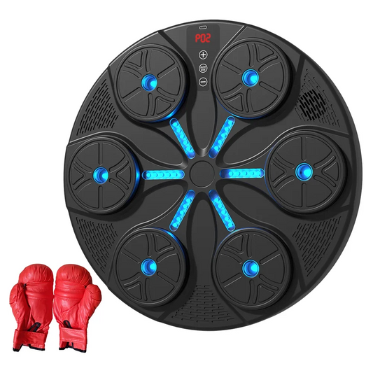 Smart Bluetooth Boxing Trainer with Reaction Target & Type-C Charging
